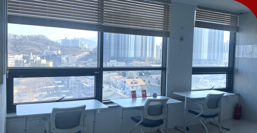 타임아웃존 창가 데스크 회복형 학습 공간